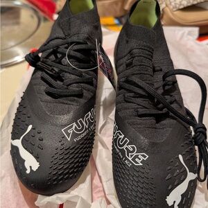 Puma Black Soccer Cleats